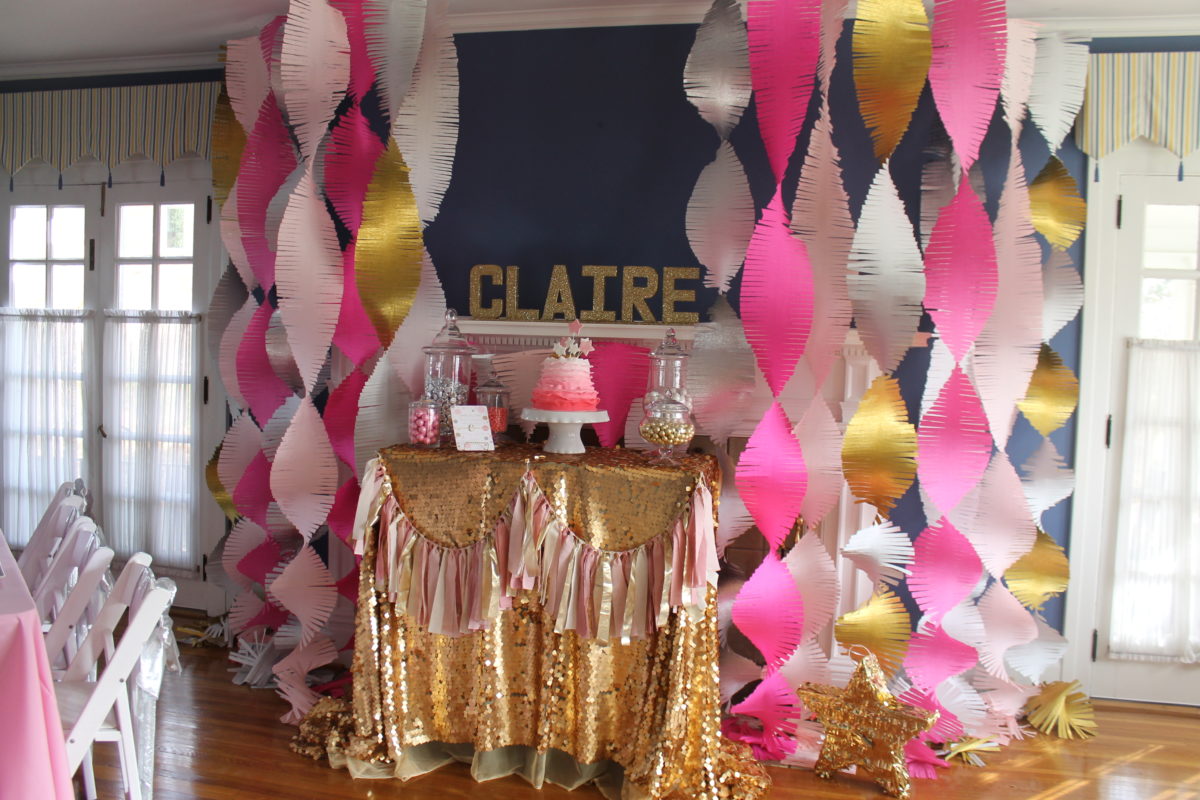 sparkle and shine party | polka dots and picket fences