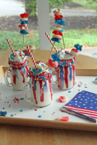 all american milkshakes | polka dots and picket fences