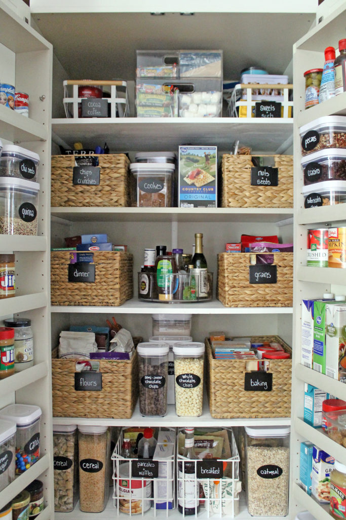 my "new" organized pantry | polka dots and picket fences