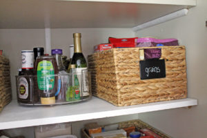 my "new" organized pantry