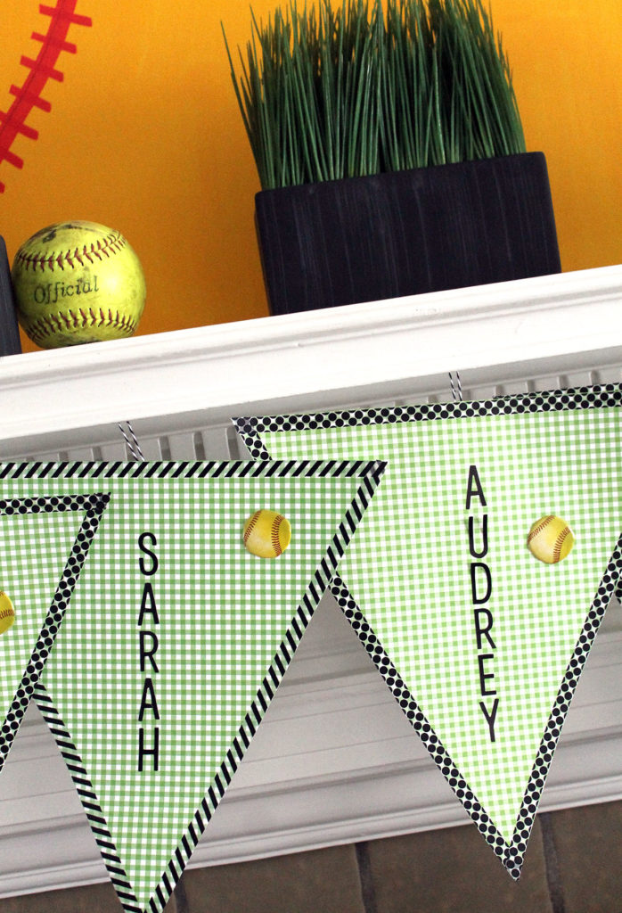 softball sweets station | polka dots and picket fences
