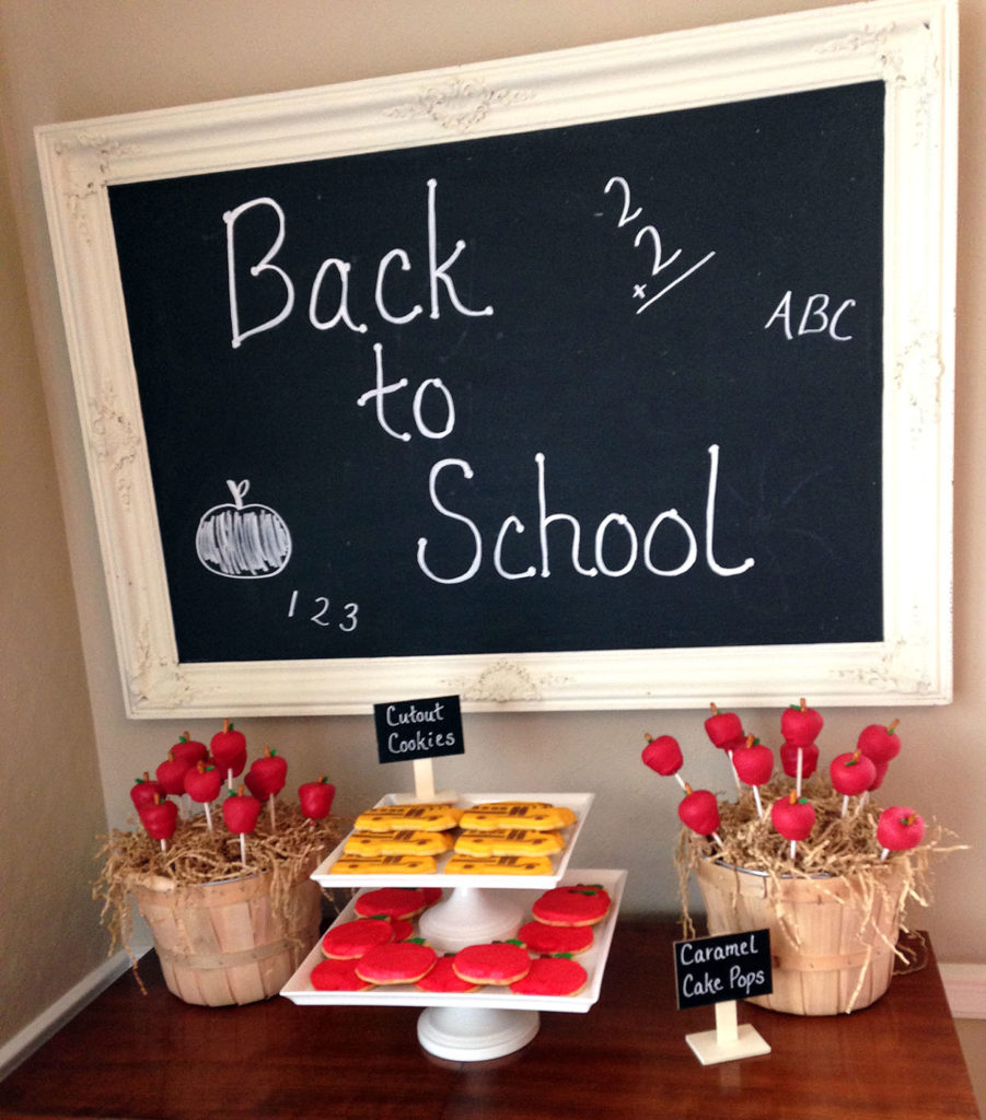 back to school brunch | polka dots and picket fences