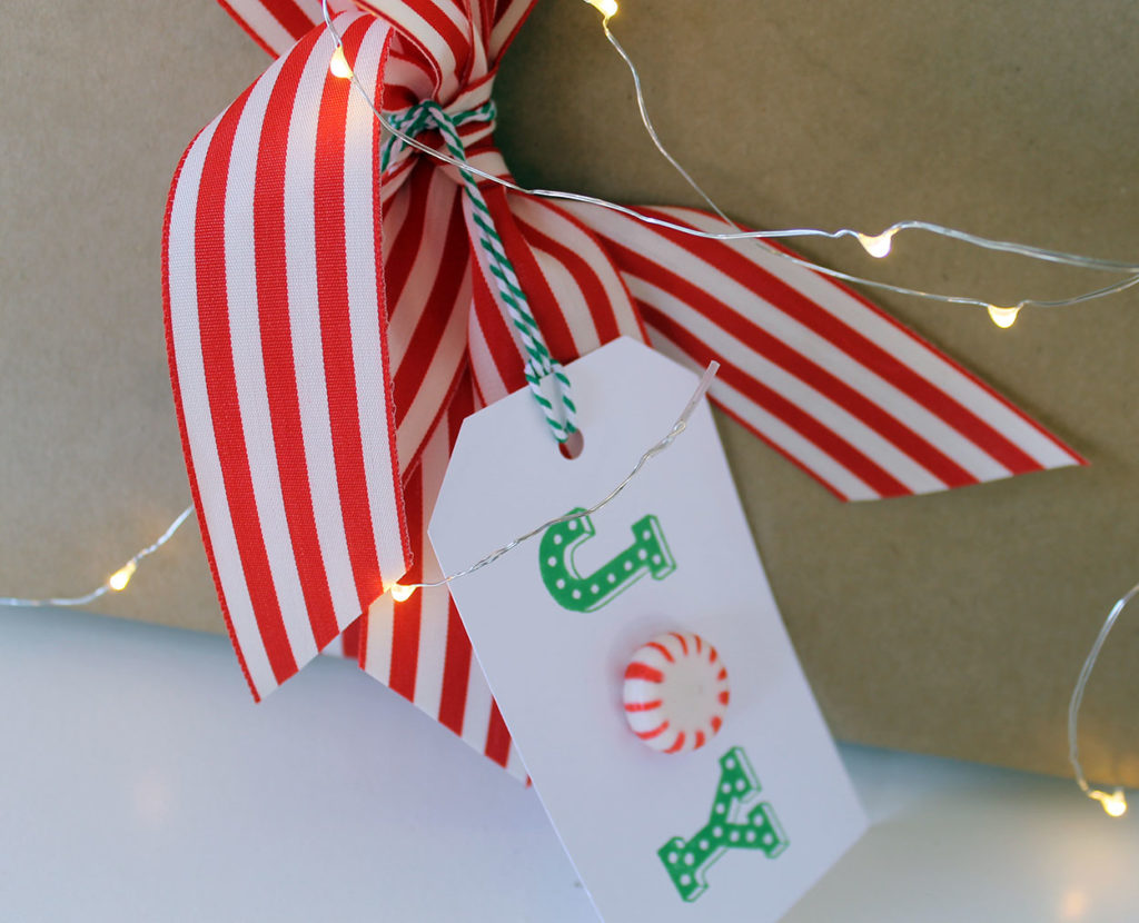 holiday wrapping | polka dots and picket fences
