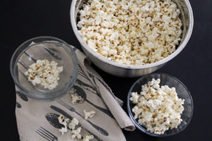coconut oil popcorn | polka dots and picket fences
