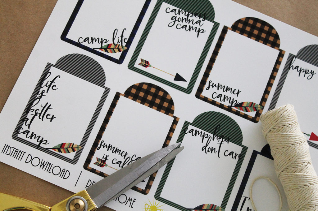 camp care packages | polka dots and picket fences