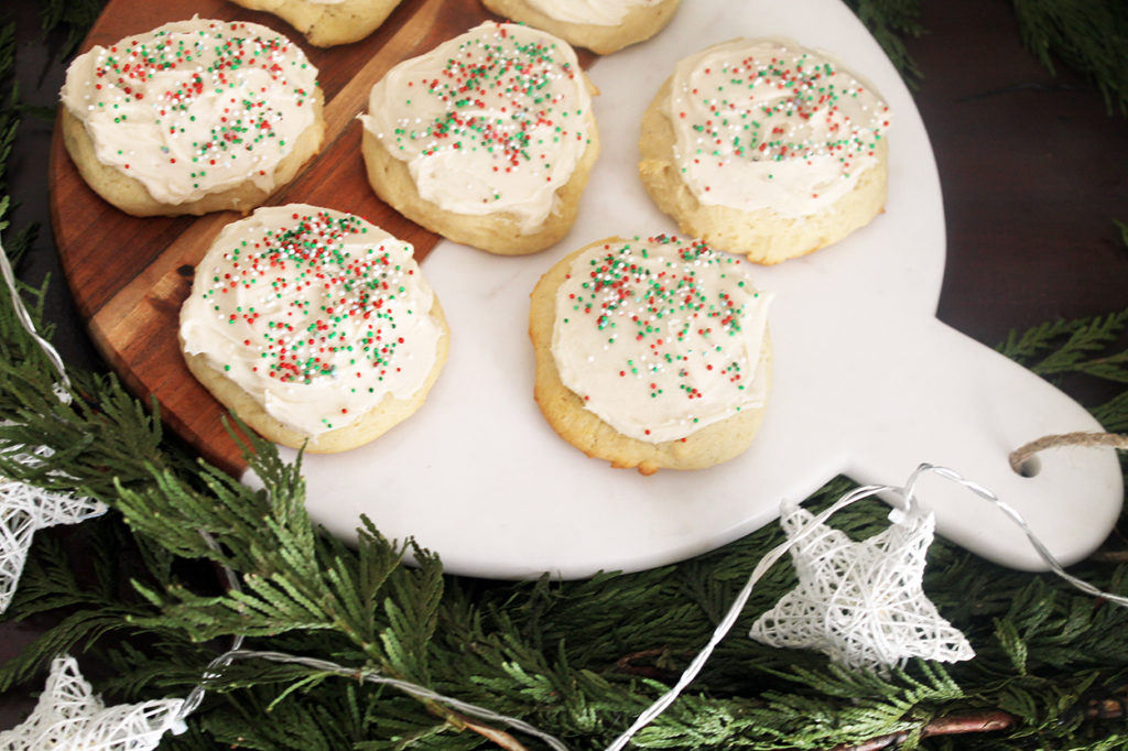 sour cream cookies | polka dots and picket fences