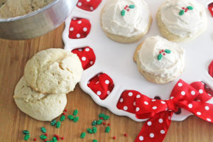 sour cream cookies | polka dots and picket fences